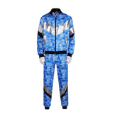 Hot Retro Trend Party Stage Performance Costume 80s Disco Outfit Jacket Pants Sportswear - Halloweez